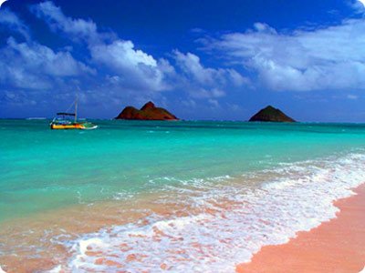 Lanikai Beach Hawaii Sandy